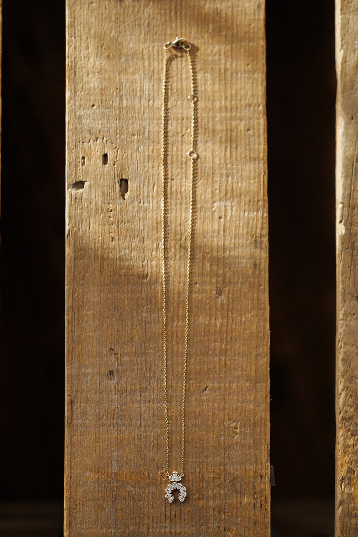 Diamond Squash Necklace