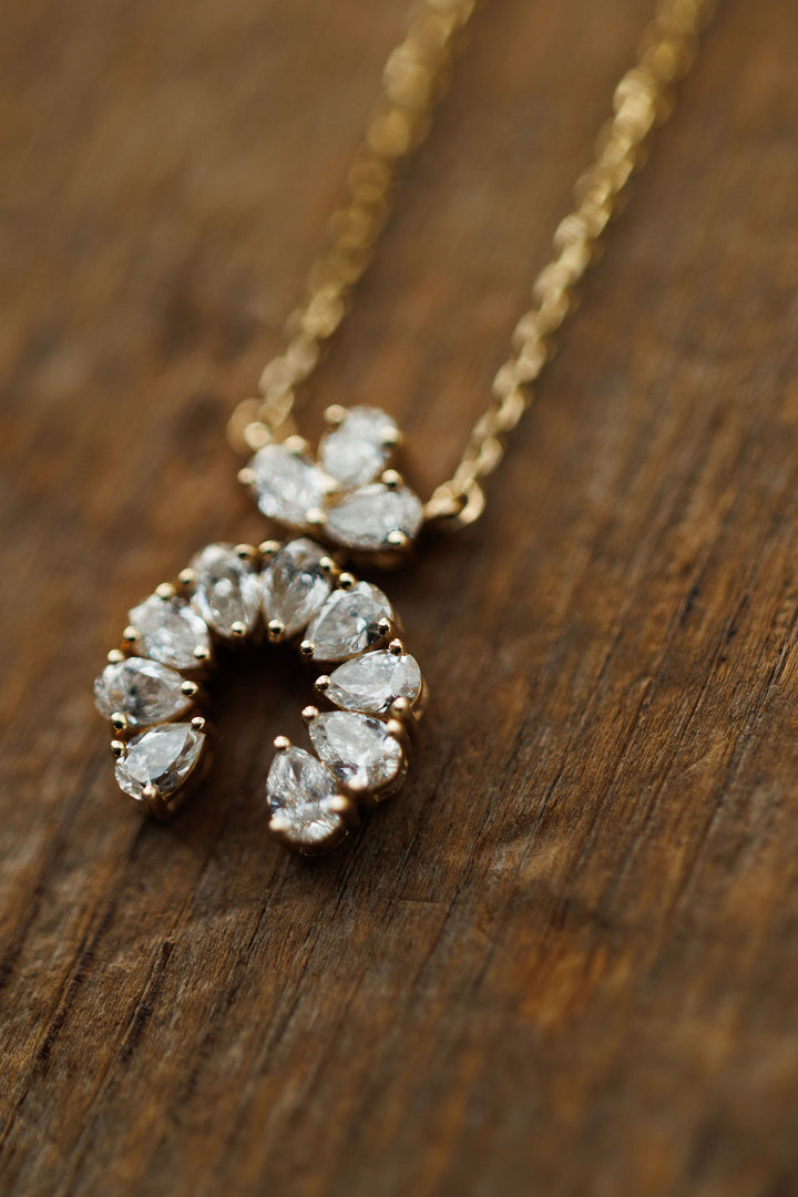 Diamond Squash Necklace