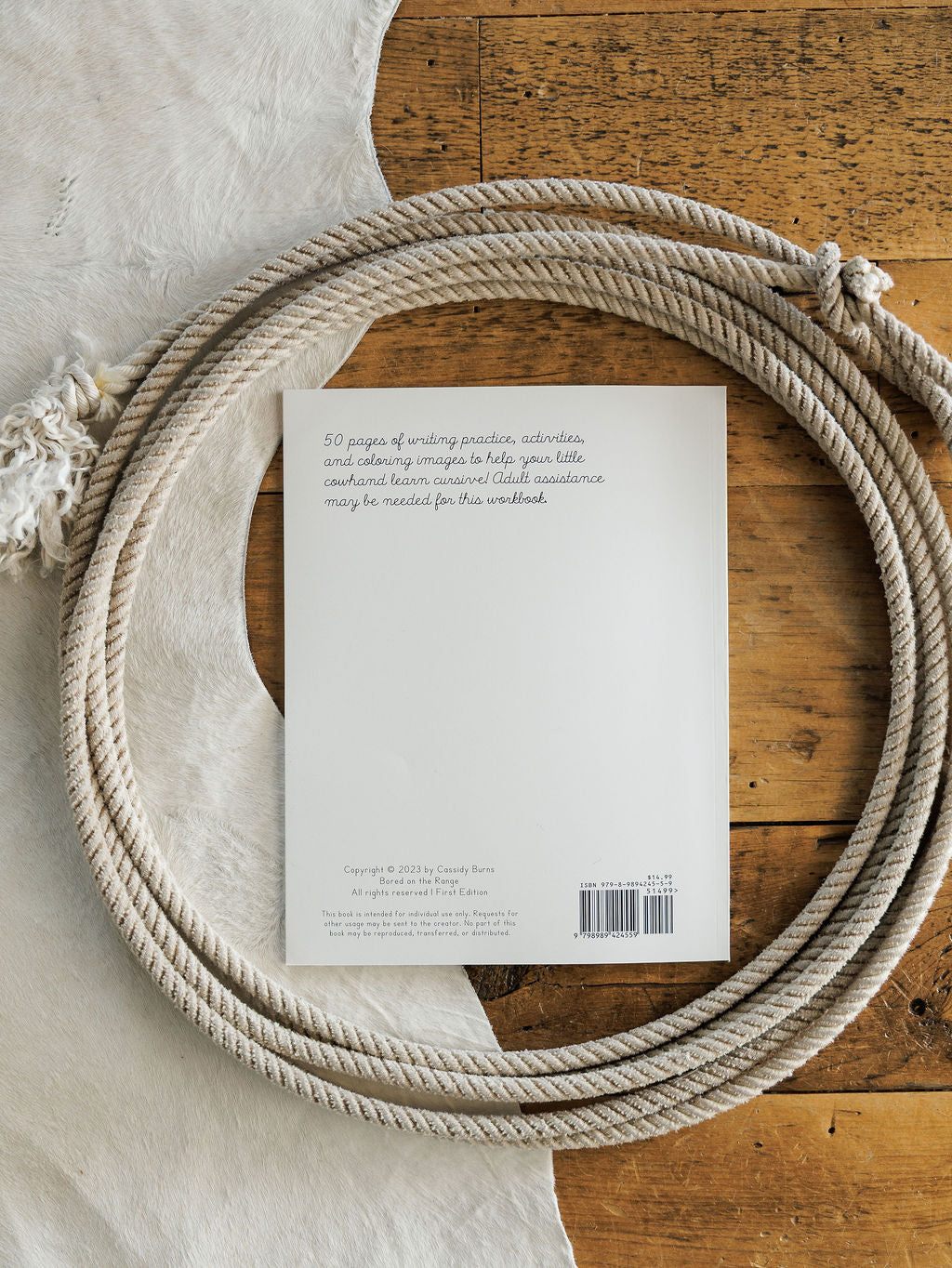 Rodeo Cursive Handwriting Workbook