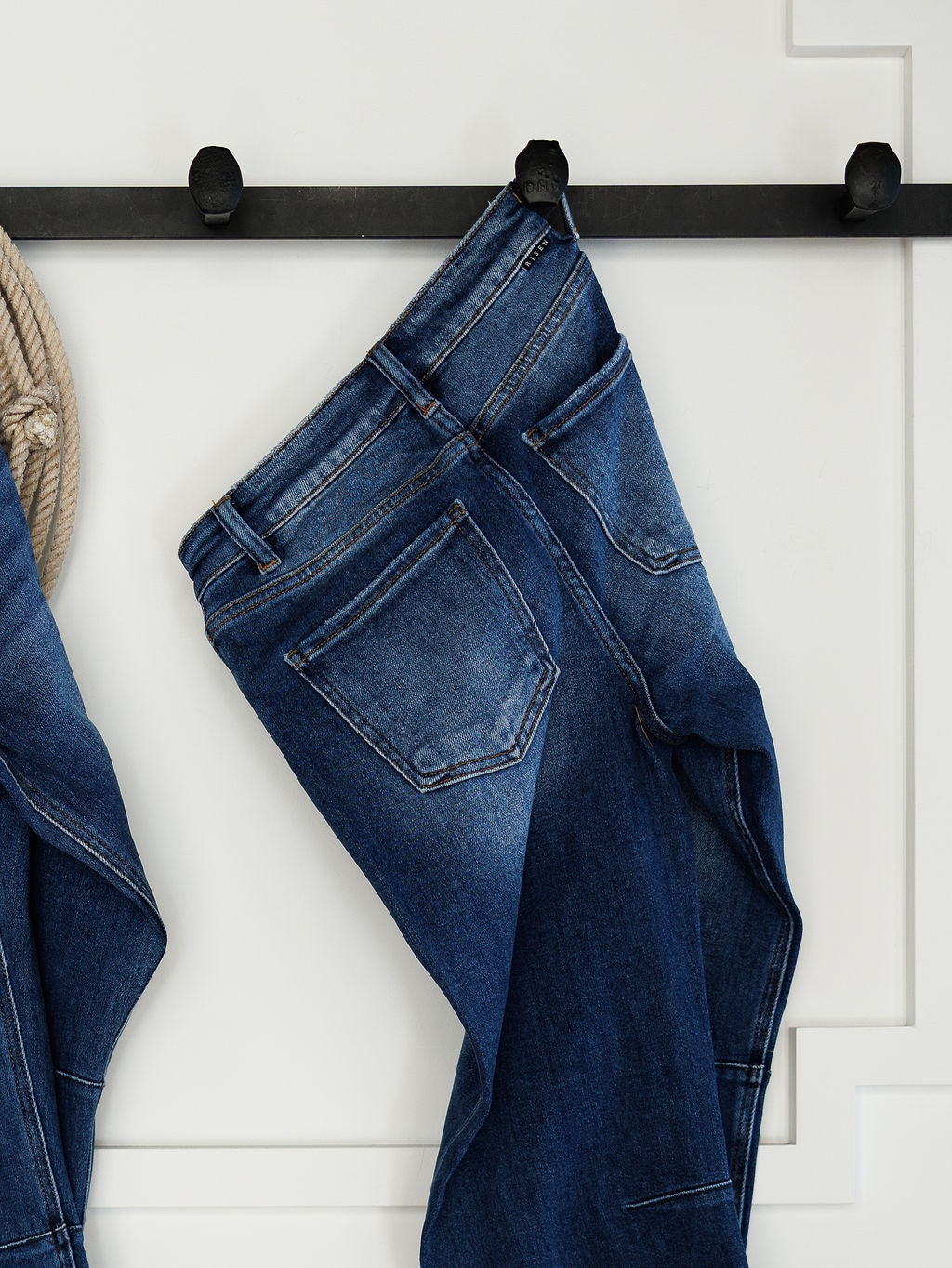 The Halsey High Rise Straight Leg Jean