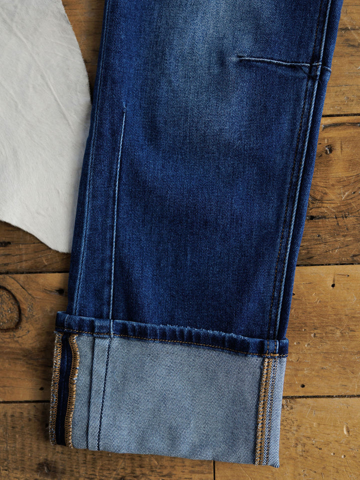 The Halsey High Rise Straight Leg Jean