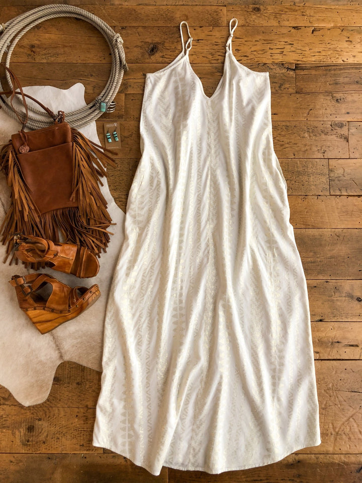Sadalia Cream Southwest Dress