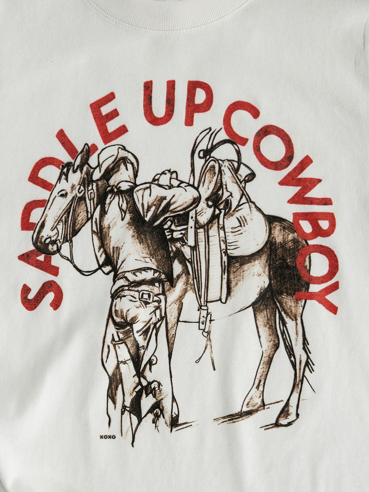 Saddle Up Cowboy Graphic Tee