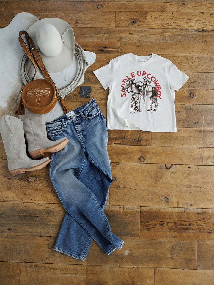 Saddle Up Cowboy Graphic Tee