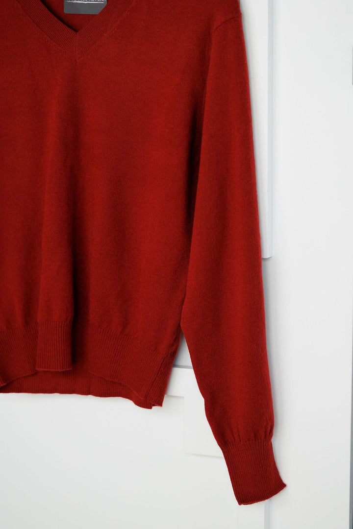 Sanford Red Knit Top