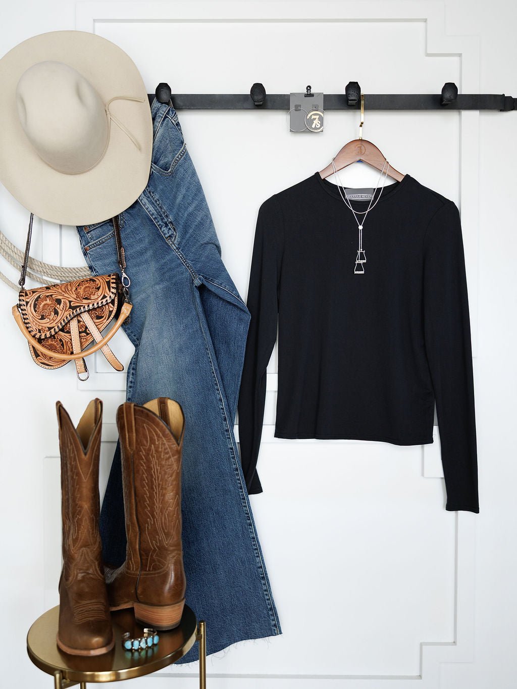 Sebree Black Buttery Soft Top
