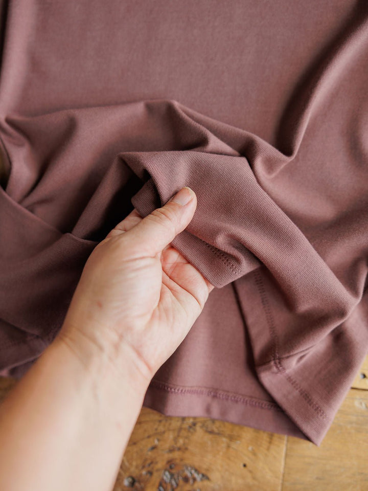 Seney Cherry Cola Soft Stretch Top
