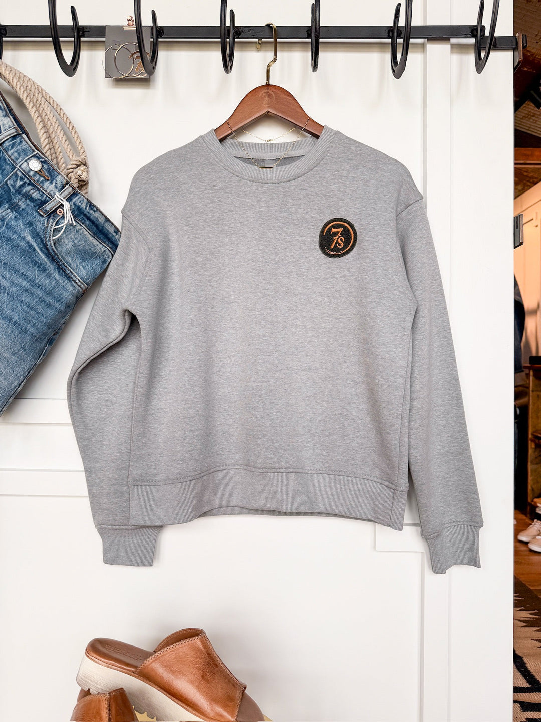 Sevens Grey Crewneck