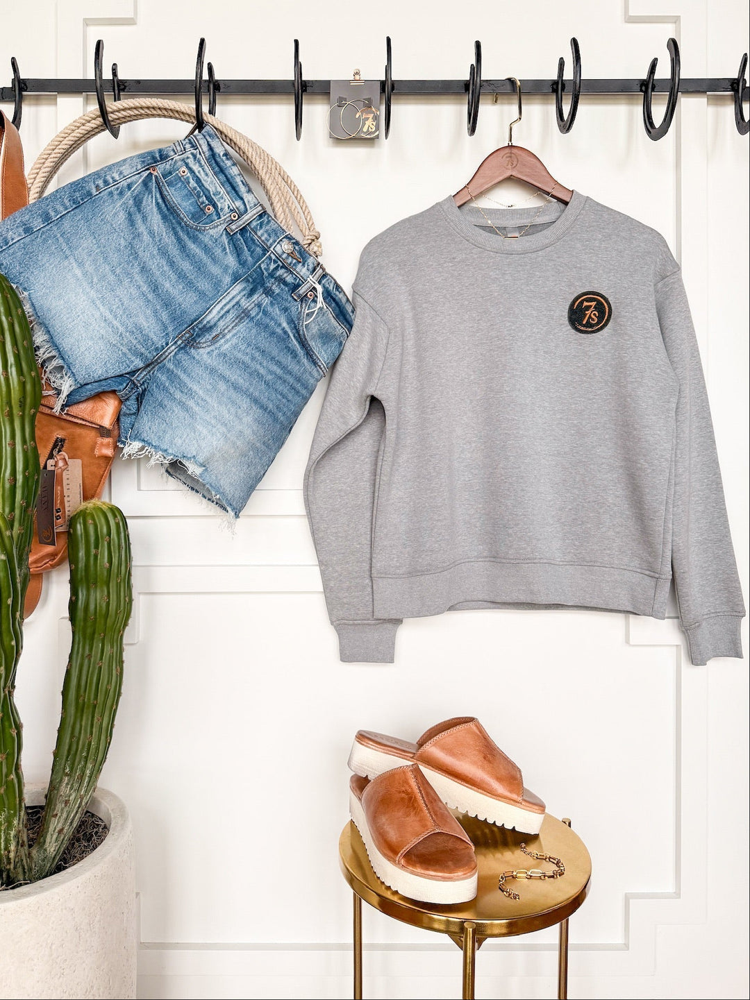 Sevens Grey Crewneck