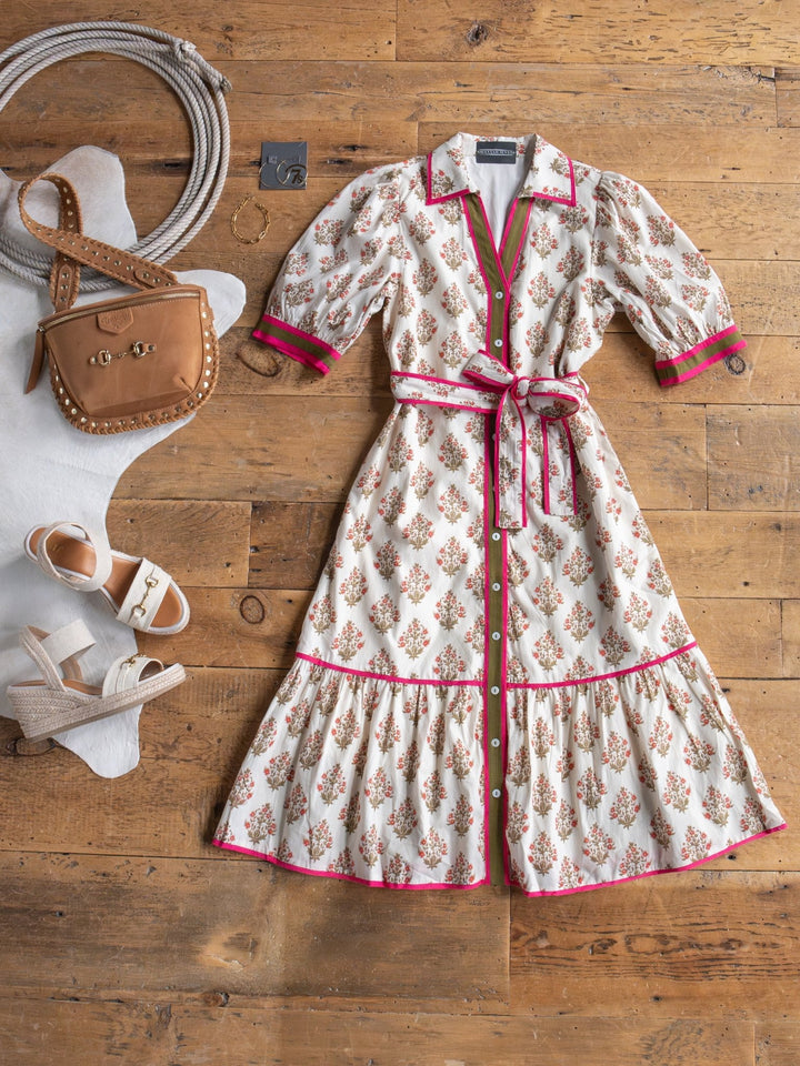 Sorrento Floral Button Up Dress