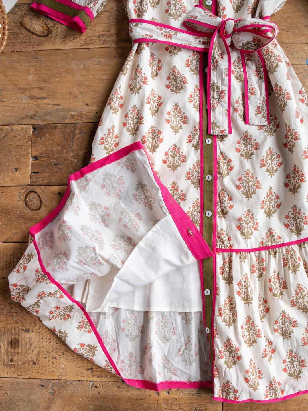 Sorrento Floral Button Up Dress