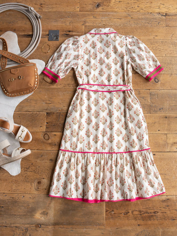 Sorrento Floral Button Up Dress