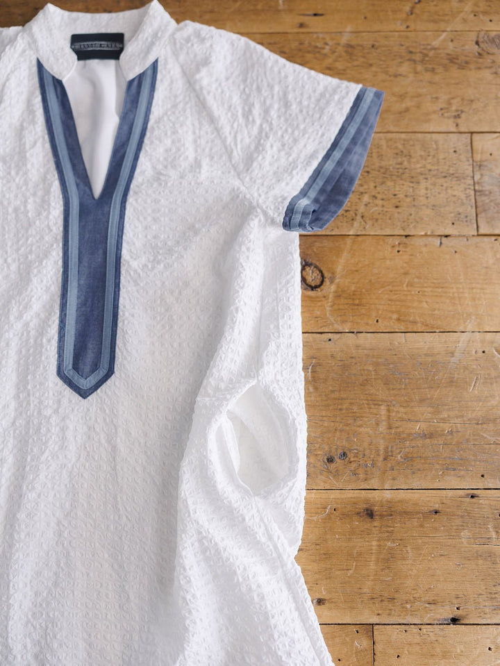 South Haven White Textured Dress