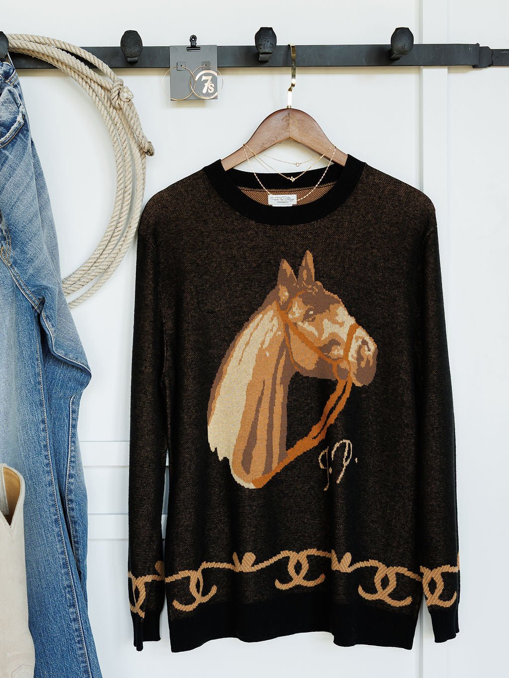 Stallion Knit Top