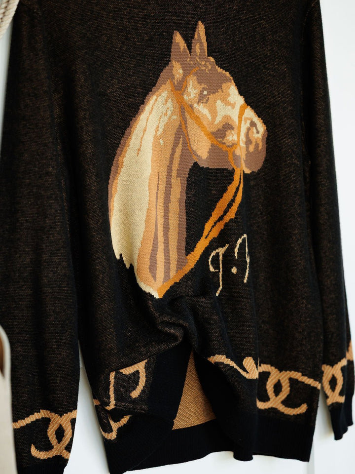 Stallion Knit Top