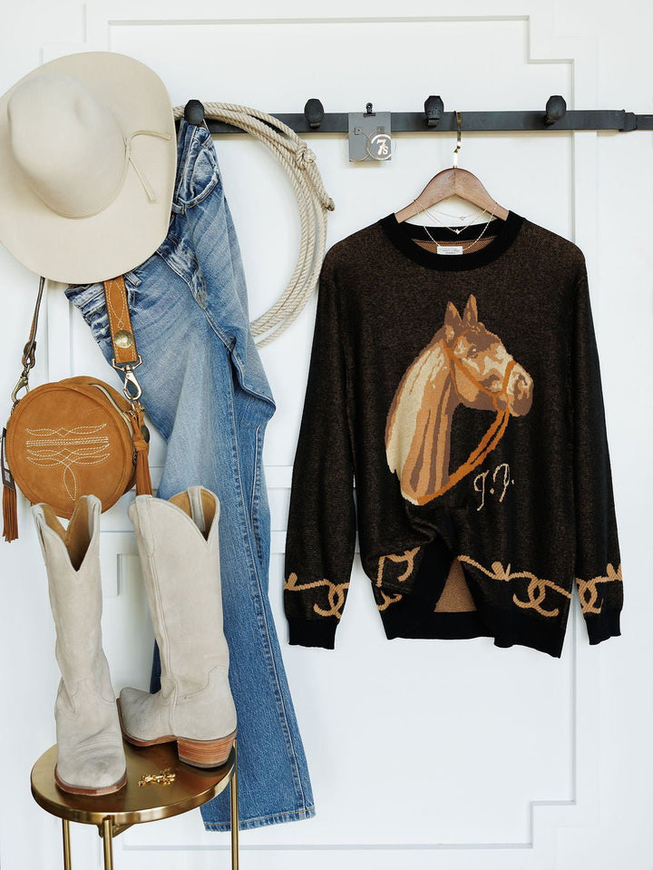 Stallion Knit Top