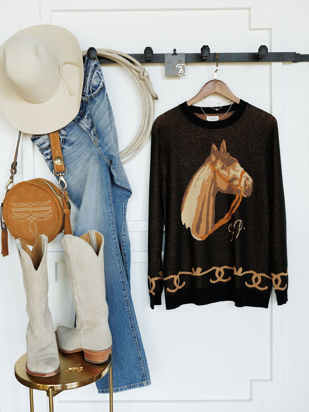 Stallion Knit Top