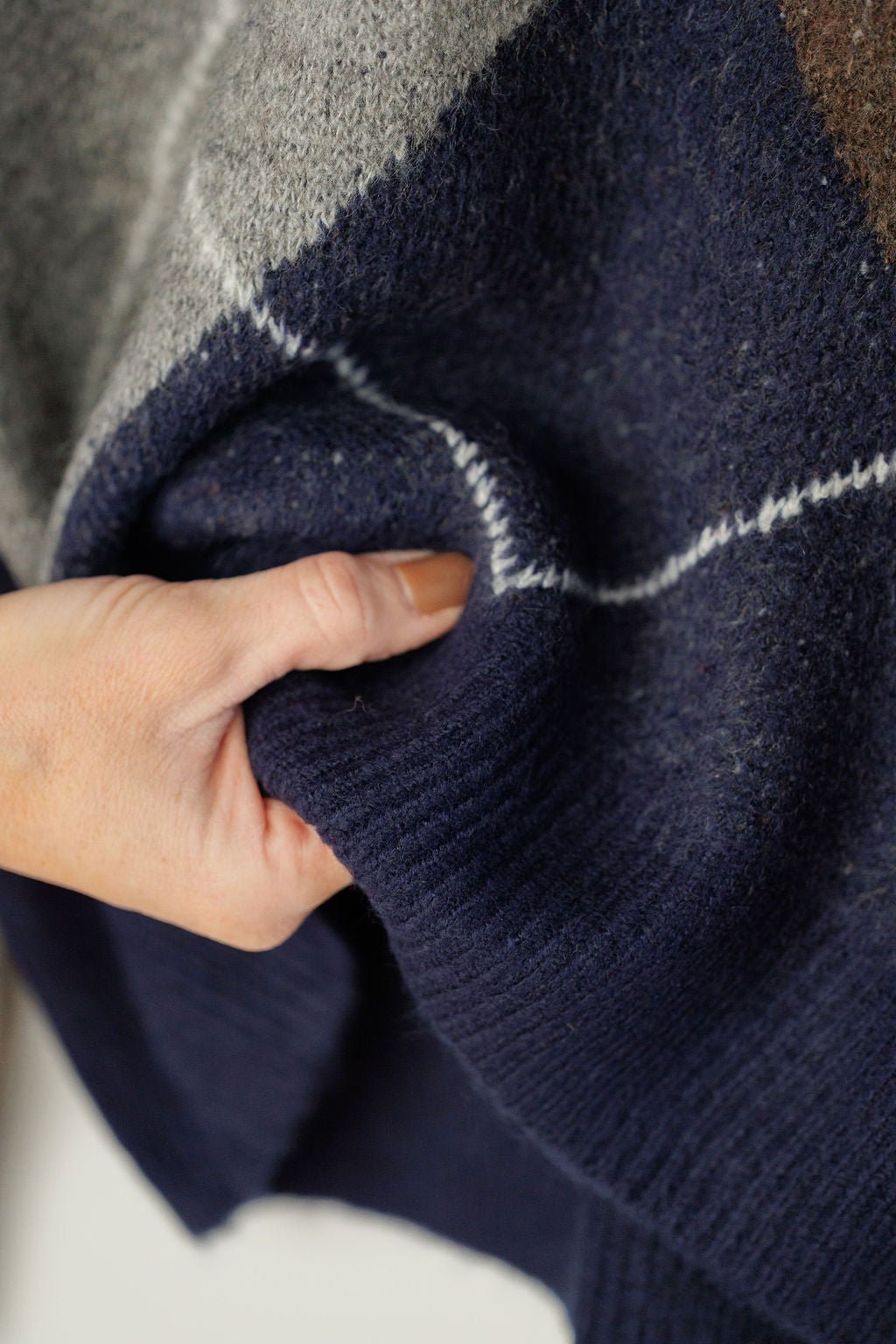 Suwanee Argyle Sweater