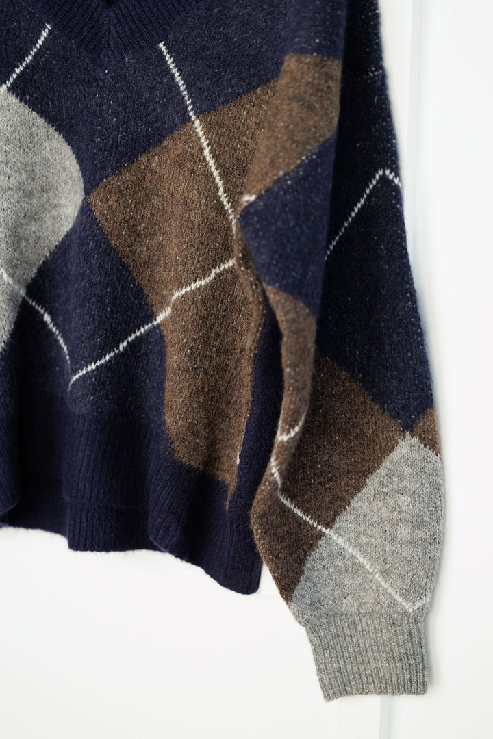 Suwanee Argyle Sweater