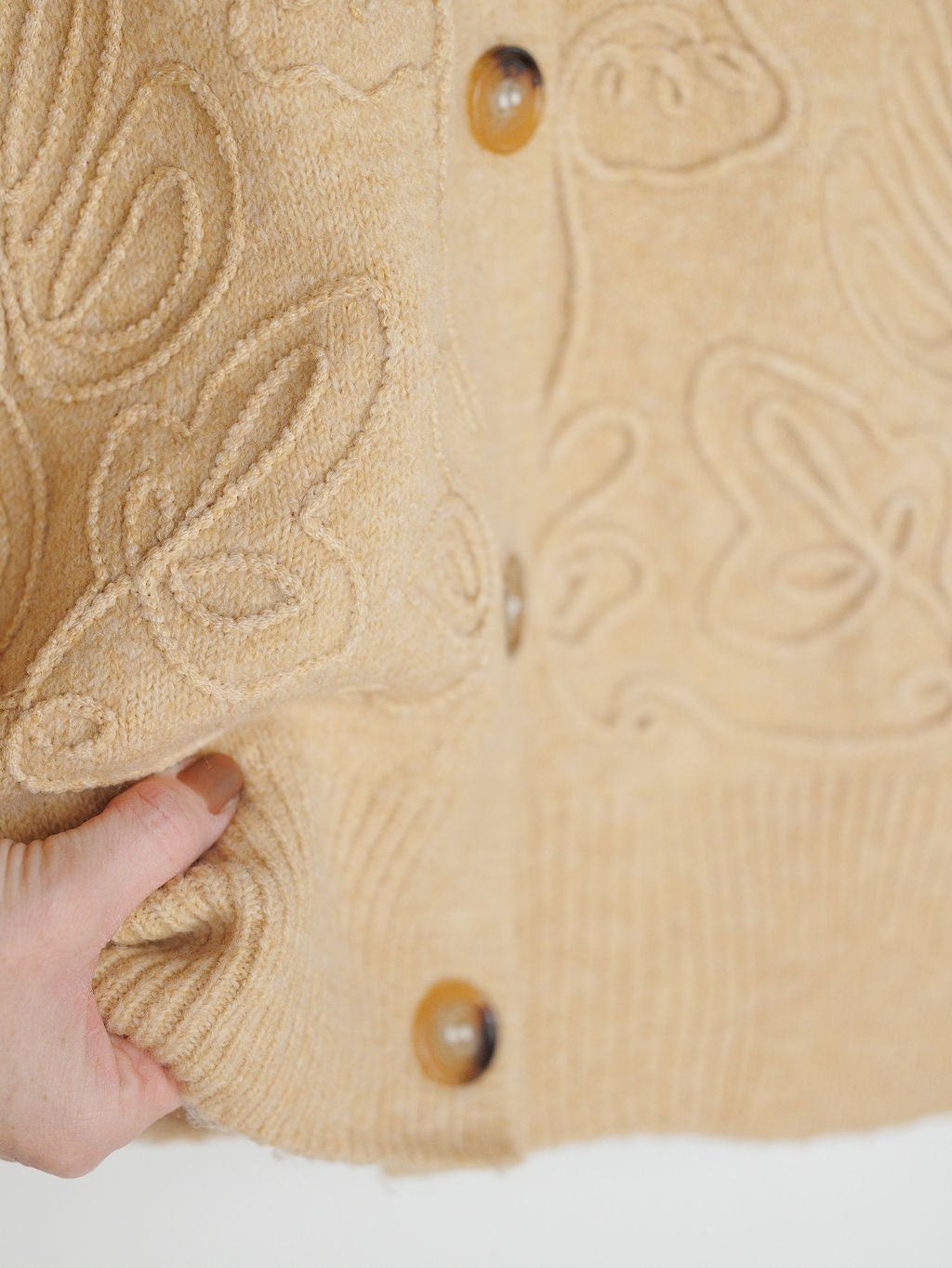 Sycamore Hills Floral Knit Cardigan