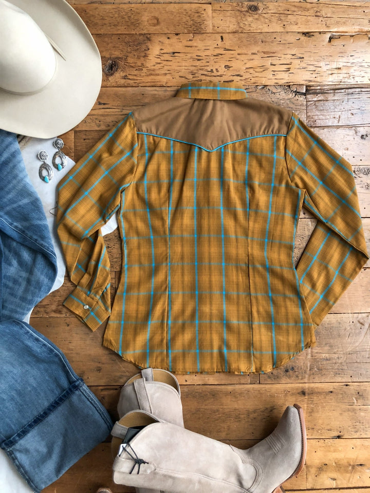 Tecumseh Western Plaid Pearl Snap
