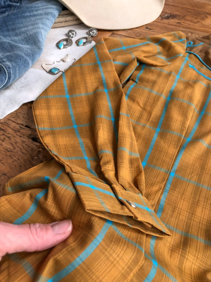 Tecumseh Western Plaid Pearl Snap