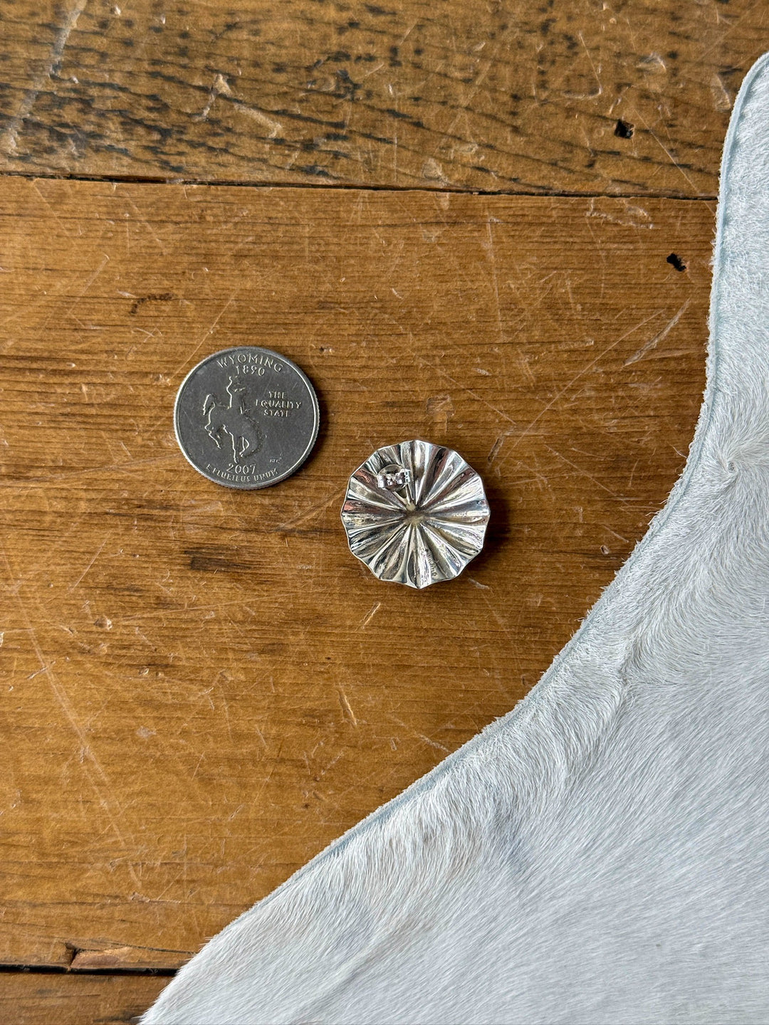 Tempe Sterling Silver Parachute Earrings