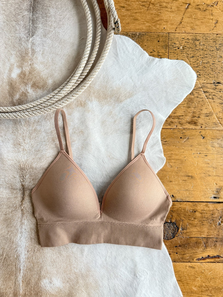 The Alma Desert Tan T-Shirt Bra