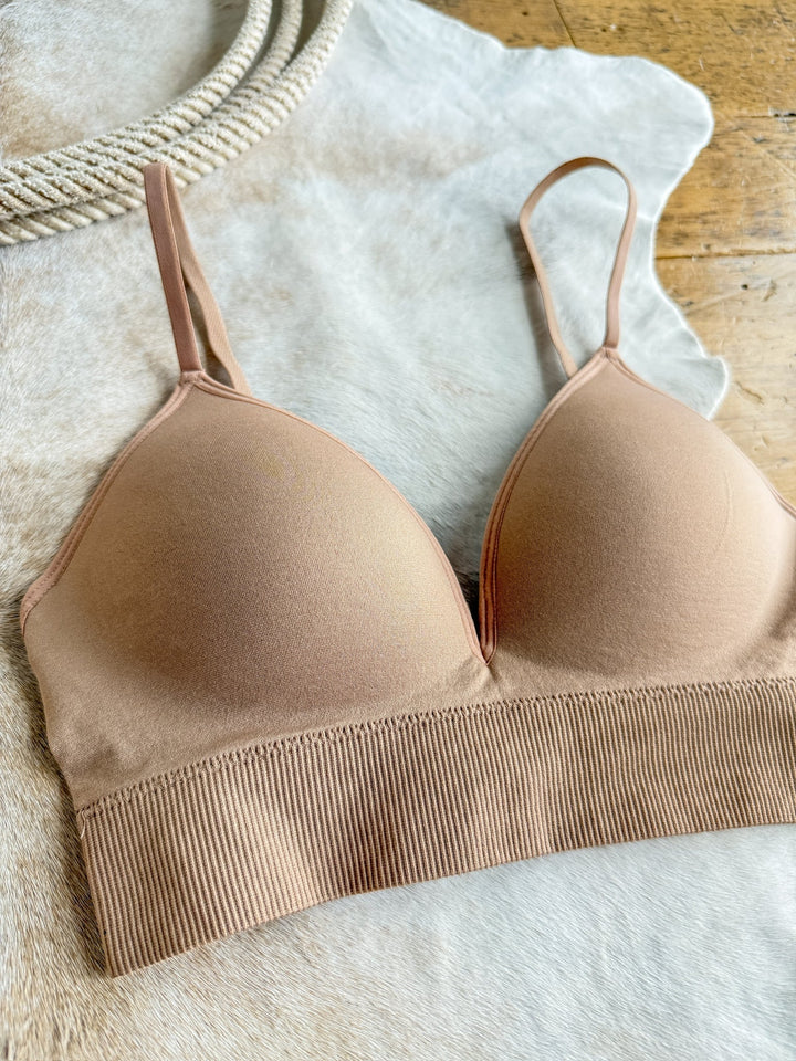 The Alma Desert Tan T-Shirt Bra