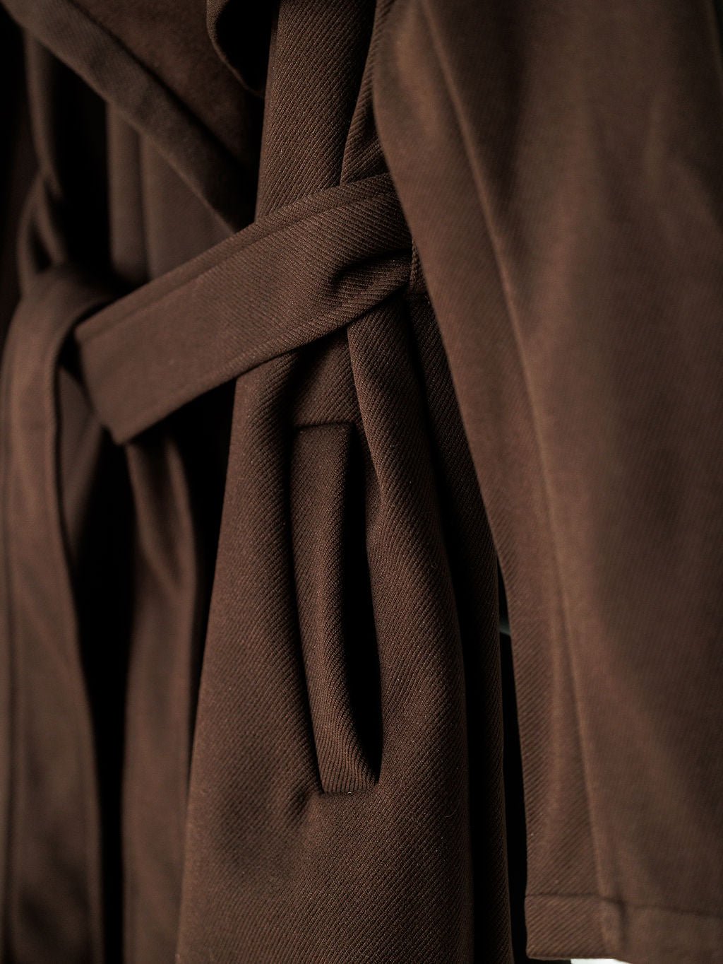 Avera Chocolate Longline Jacket