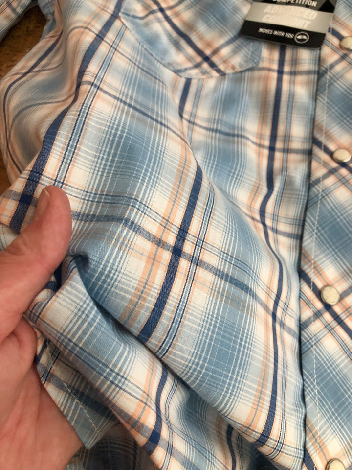 Bradford Wrangler Men's Plaid Pearl Snap