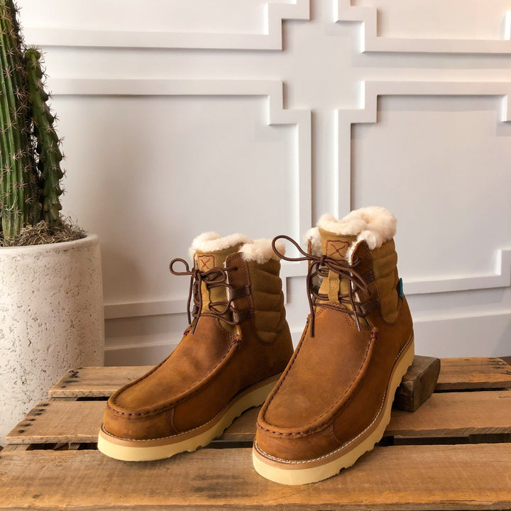 Burlington Suede Leather Shearling Boots