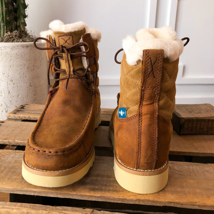 Burlington Suede Leather Shearling Boots