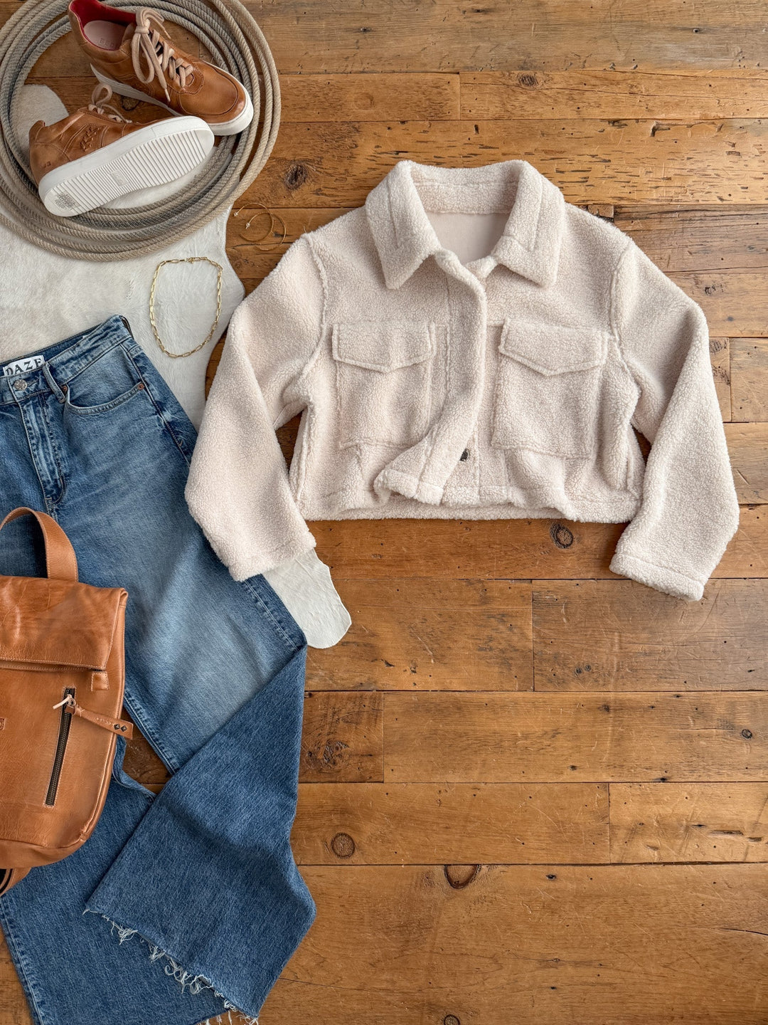 Cambridge Cropped Shacket