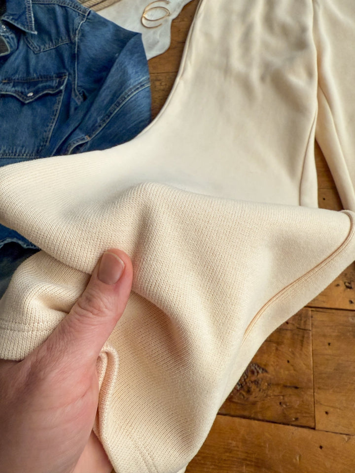 Cantrall Cream Athletic Pants