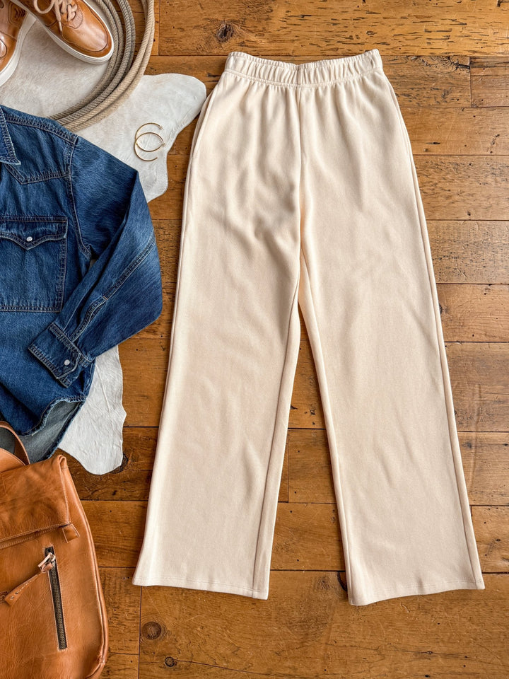 Cantrall Cream Athletic Pants