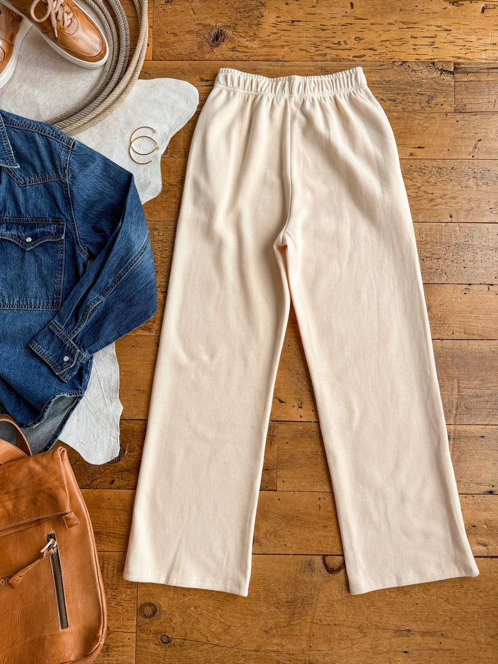 Cantrall Cream Athletic Pants