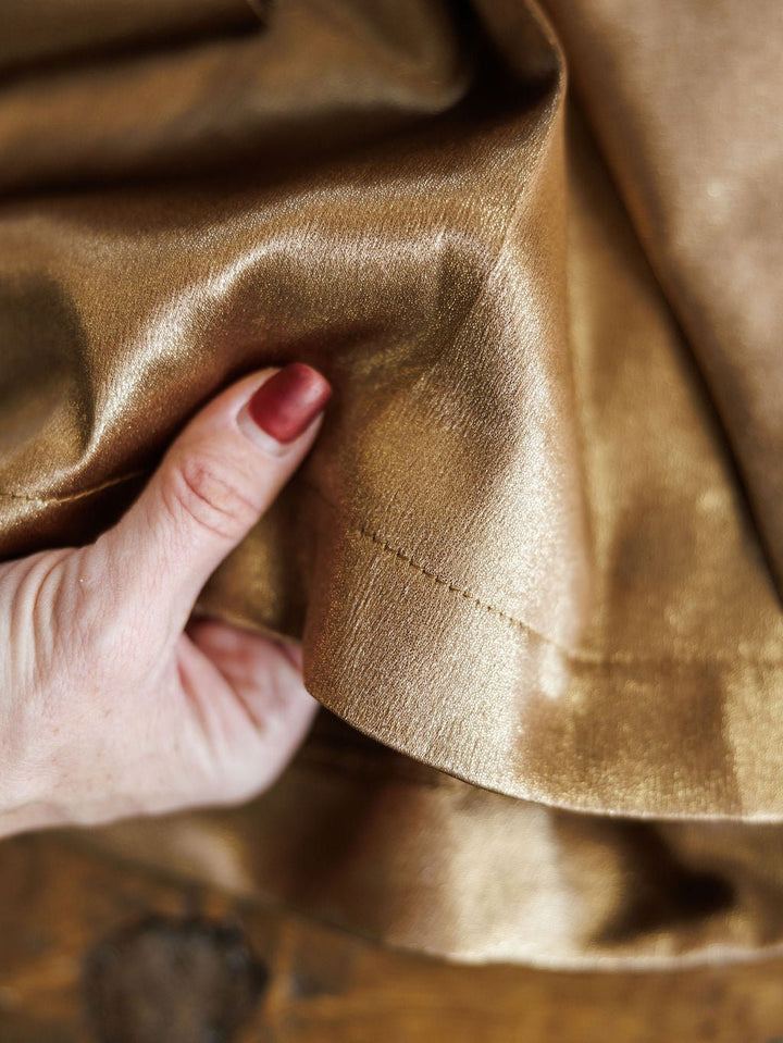 Catron Gold Metallic Shorts