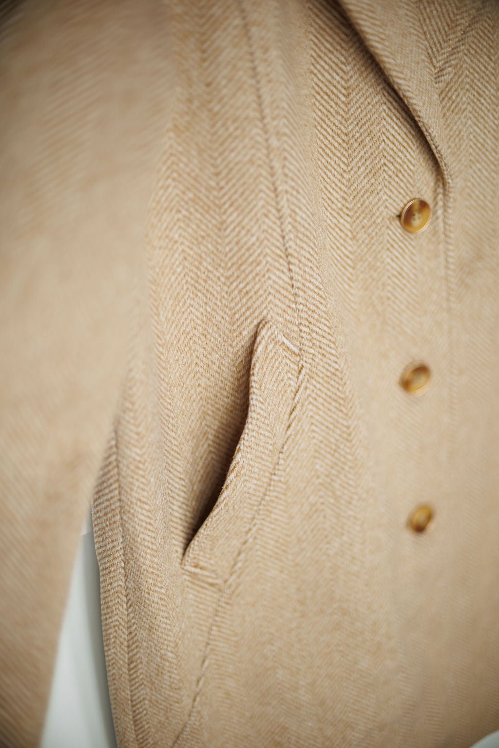 Challis Herringbone Coat