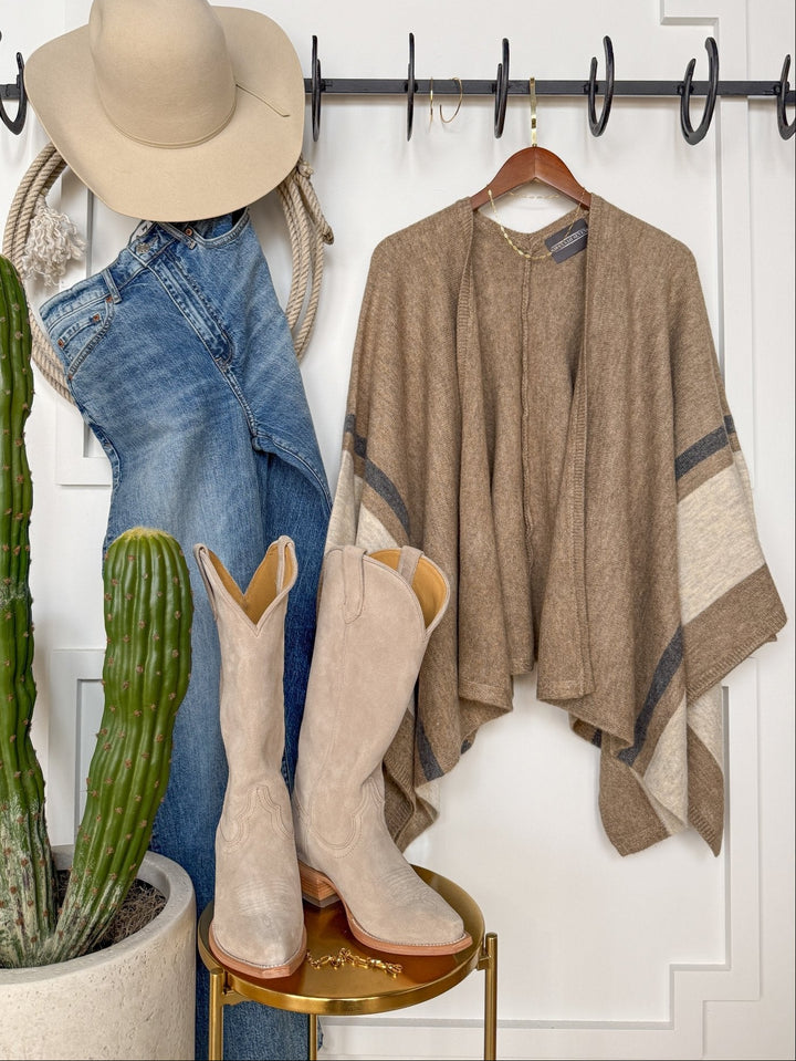Chehalis Knit Poncho