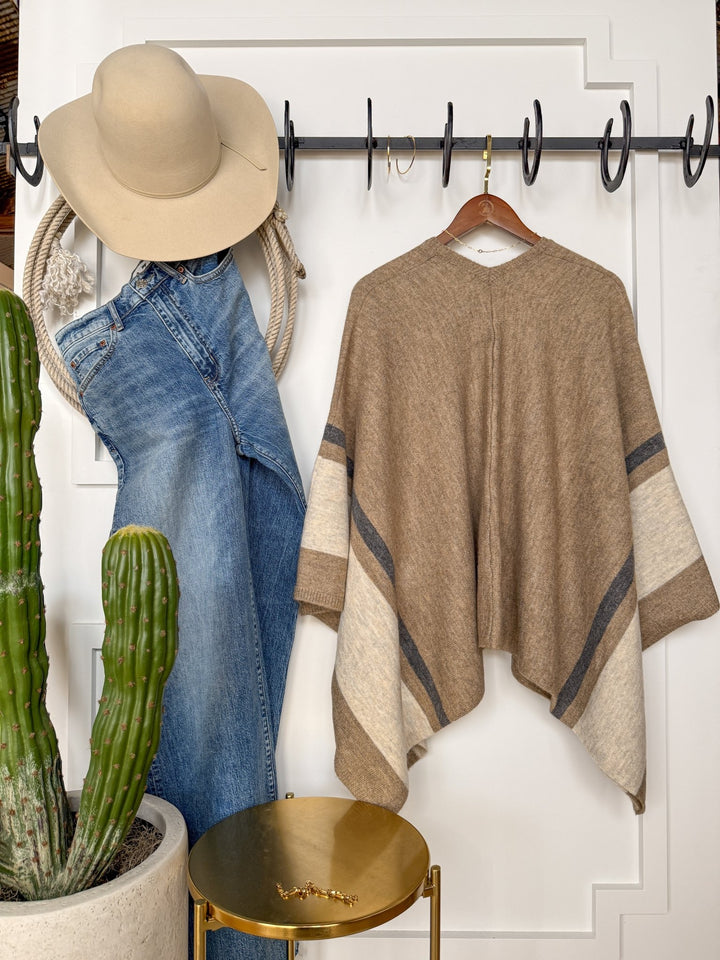 Chehalis Knit Poncho