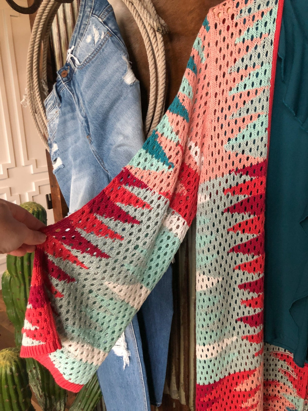 Chetek Southwest Knit Duster