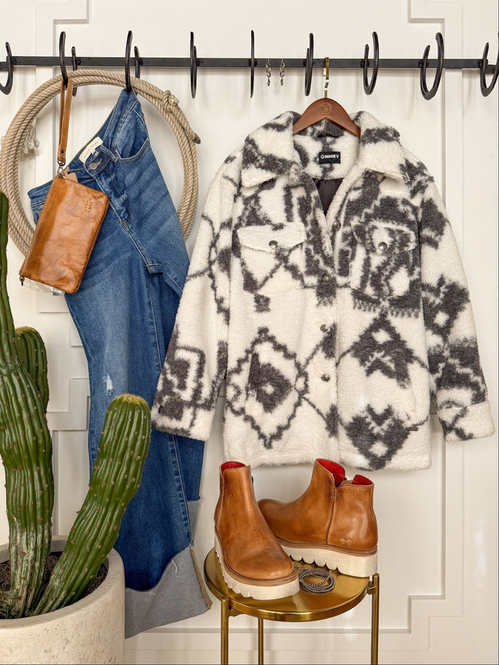 Chetopa Southwest Shearling Jacket