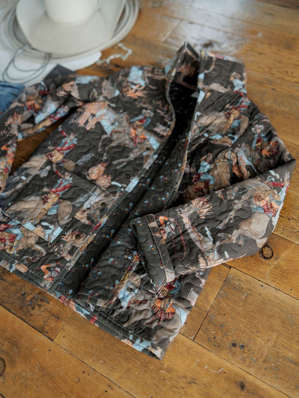 Cody Nights Western Quilted Jacket