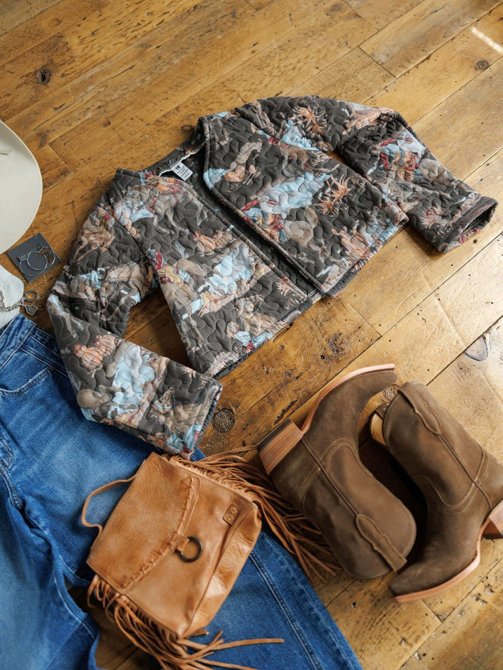 The Cody Nights {Cropped Jacket}