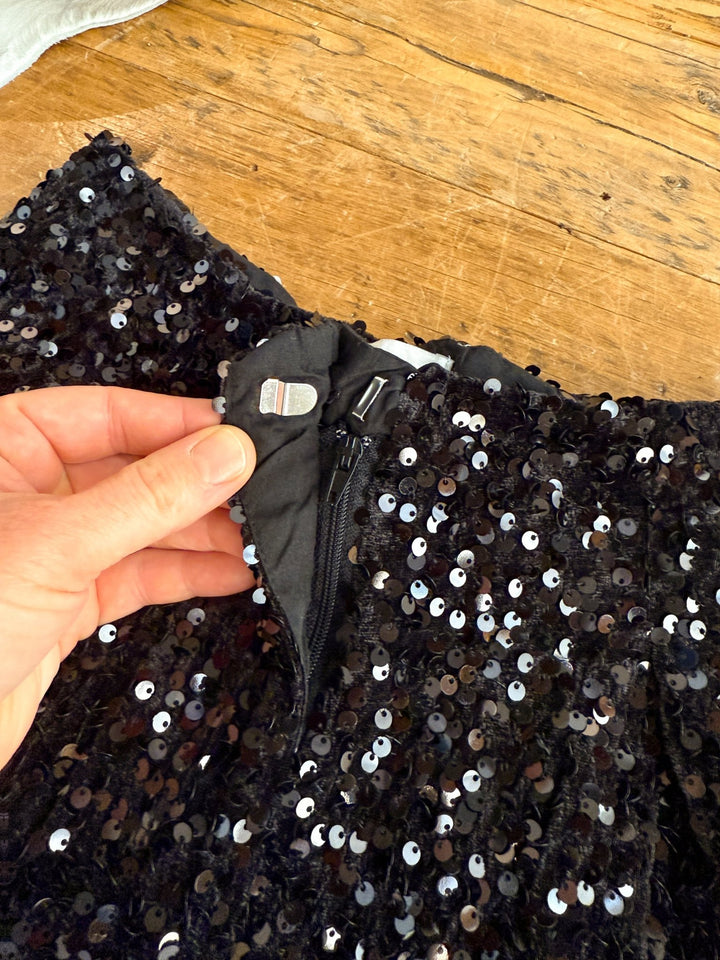 Corsica Velvet Sequin Shorts