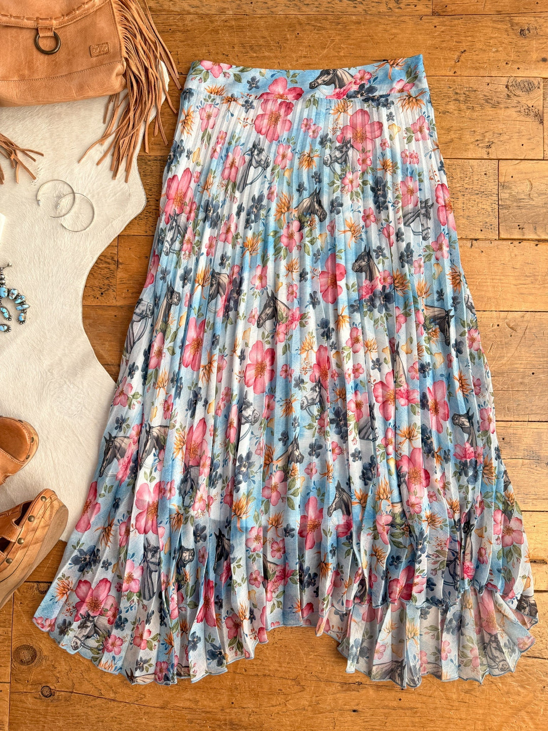Covelo Floral Skirt