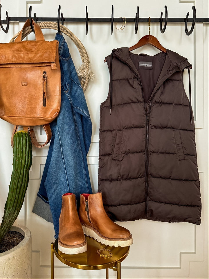 Devol Longline Puffer Vest