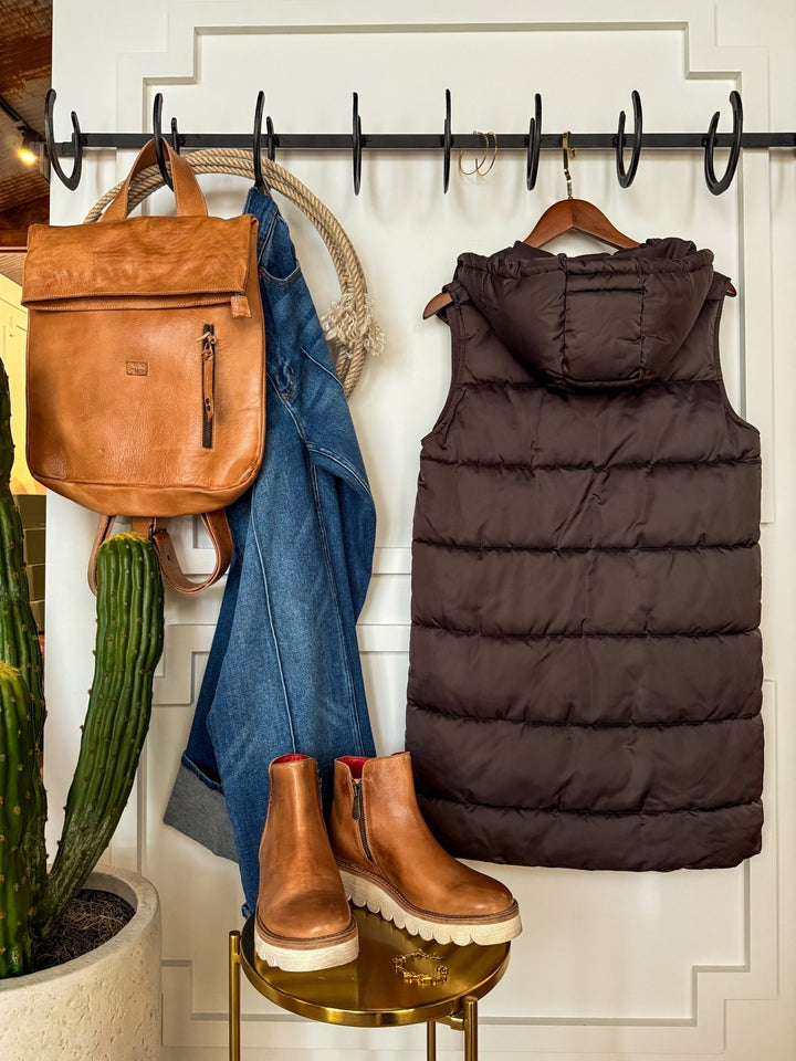 Devol Longline Puffer Vest