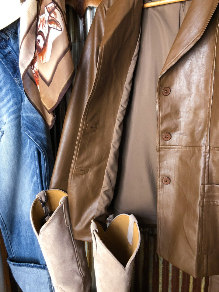 Emory Chocolate Leather Jacket